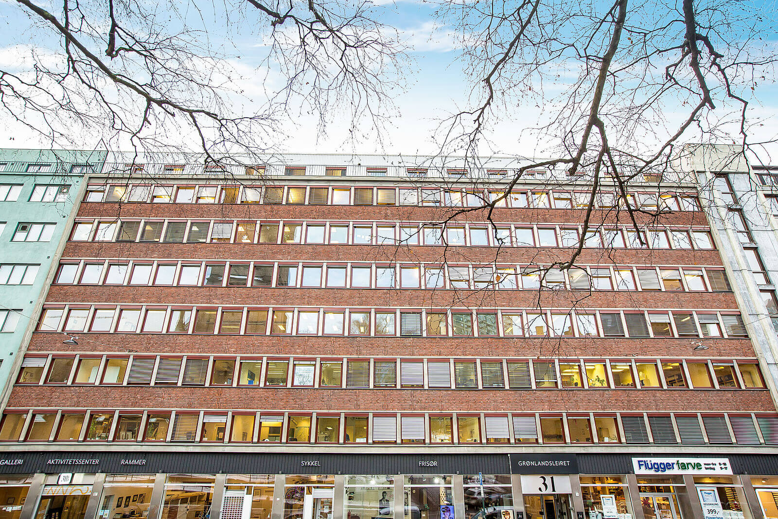 Fasaden til Grønlandsleiret 31